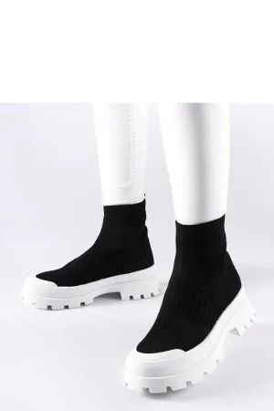 Sneakers dama negru Solea - sneakers dama, tenisi dama