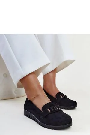 Mocasini dama negru Solea - mocasini dama