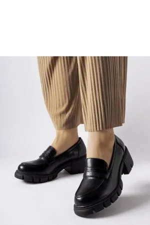 Mocasini dama negru Solea - mocasini dama