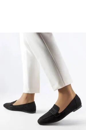 Mocasini dama negru Solea - mocasini dama