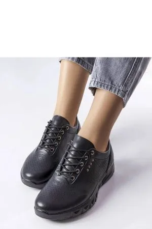 Sneakers dama negru Solea - sneakers dama, tenisi dama
