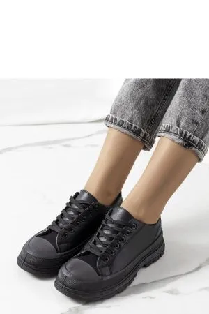 Sneakers dama negru Solea - sneakers dama, tenisi dama