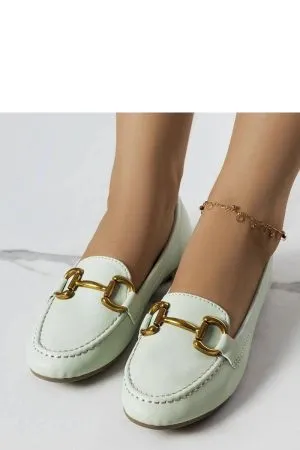 Mocasini dama verde Solea - mocasini dama