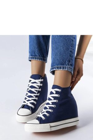 Sneakers dama albastru Solea - sneakers dama, tenisi dama