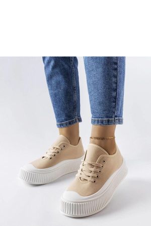Sneakers dama bej Solea - sneakers dama, tenisi dama