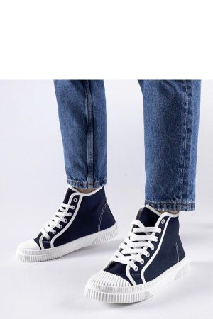 Sneakers dama albastru Solea - sneakers dama, tenisi dama