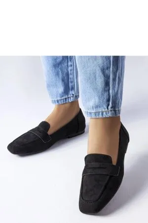 Mocasini dama negru Solea - mocasini dama