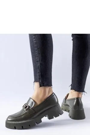 Mocasini dama verde Solea - mocasini dama