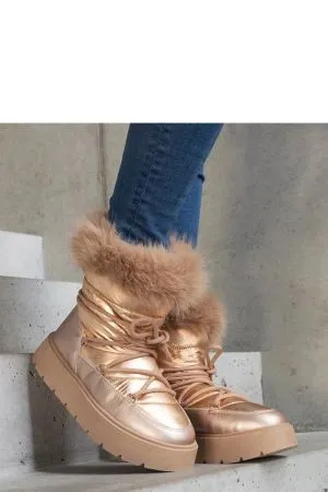 Botine dama bej Solea - botine dama