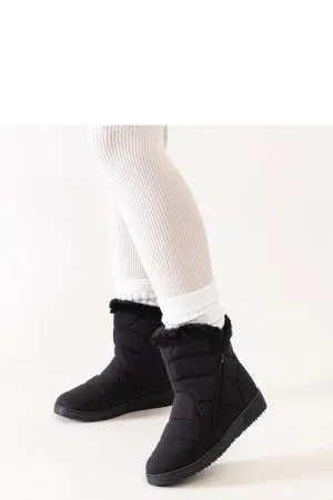 Botine dama negru Solea - botine dama