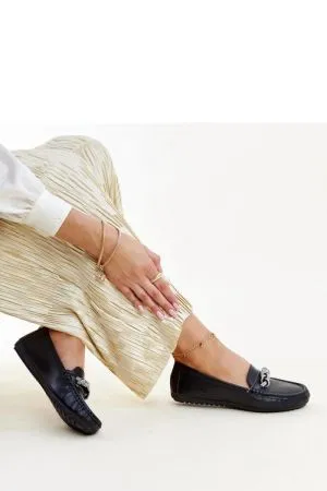 Mocasini dama negru Solea - mocasini dama