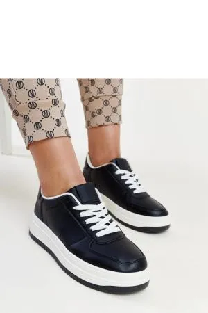 Sneakers dama negru Solea - sneakers dama, tenisi dama