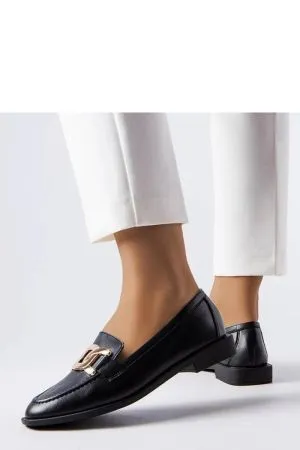 Mocasini dama negru Solea - mocasini dama