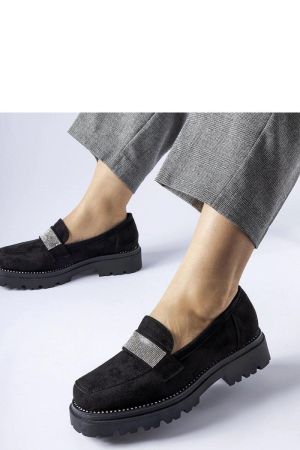 Mocasini dama negru Solea - mocasini dama
