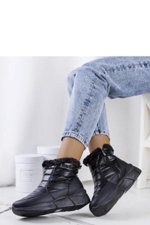 Botine dama negru Solea - botine dama