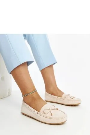 Mocasini dama bej Solea - mocasini dama