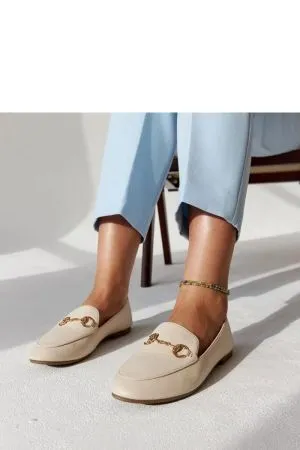 Mocasini dama bej Solea - mocasini dama