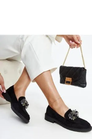 Mocasini dama negru Solea - mocasini dama