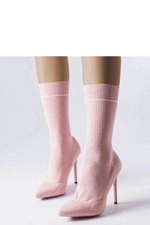 Botine dama roz Solea - botine dama