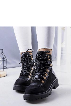 Botine dama negru Solea - botine dama