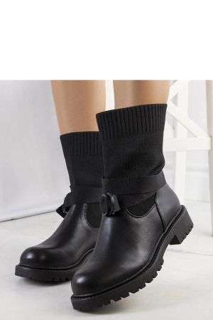 Botine dama negru Solea - botine dama