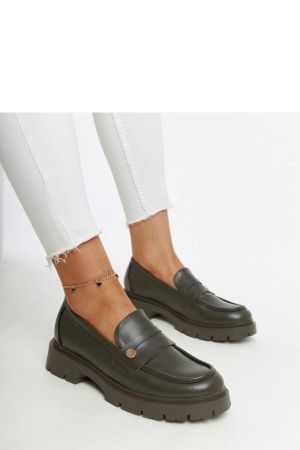 Botine dama verde Solea - botine dama