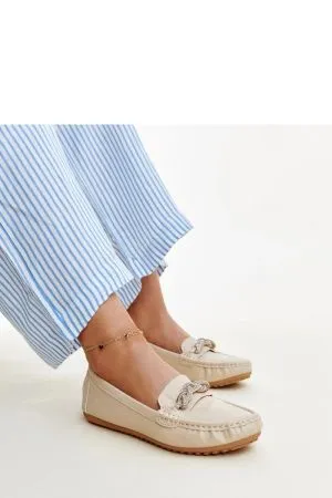 Mocasini dama bej Solea - mocasini dama