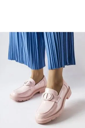 Mocasini dama roz Solea - mocasini dama