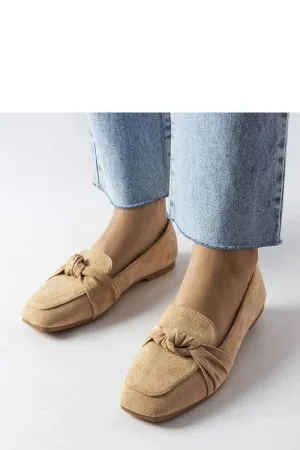 Mocasini dama bej Solea - mocasini dama