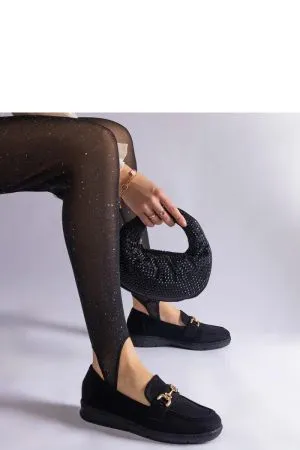 Mocasini dama negru Solea - mocasini dama