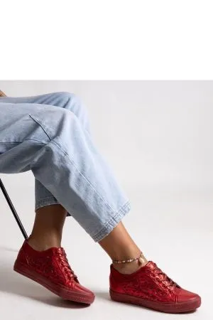 Sneakers dama rosu Solea - sneakers dama, tenisi dama