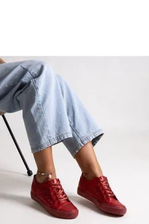 Sneakers dama rosu Solea - sneakers dama, tenisi dama