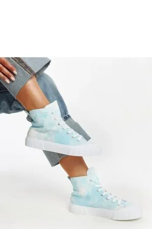 Sneakers dama albastru Solea - sneakers dama, tenisi dama