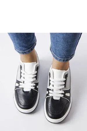 Sneakers dama negru Solea - sneakers dama, tenisi dama