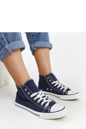 Sneakers dama albastru Solea - sneakers dama, tenisi dama