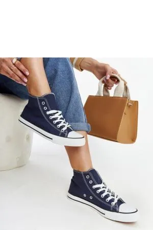 Sneakers dama albastru Solea - sneakers dama, tenisi dama