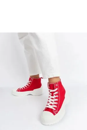 Sneakers dama rosu Solea - sneakers dama, tenisi dama