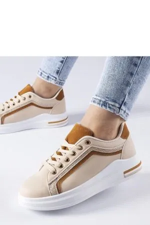 Sneakers dama bej Solea - sneakers dama, tenisi dama