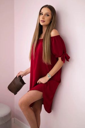 Rochie de zi maro - rochii de zi