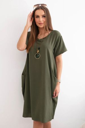 Rochie de zi verde - rochii de zi