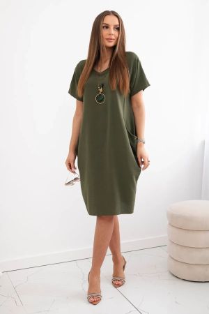 Rochie de zi verde - rochii de zi