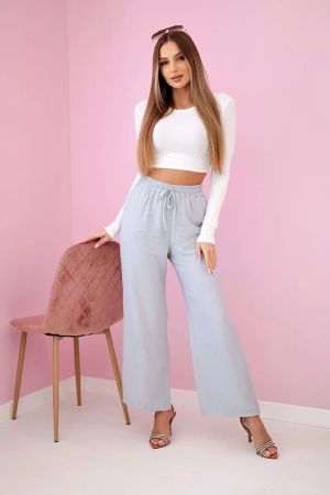 Pantaloni dama gri - pantaloni