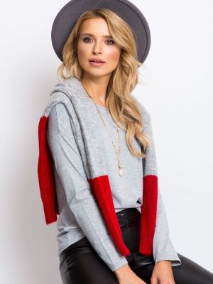 Bluza dama basic gri - bluze