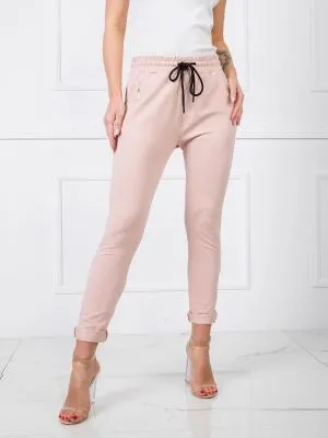 Pantaloni trening dama roz - pantaloni