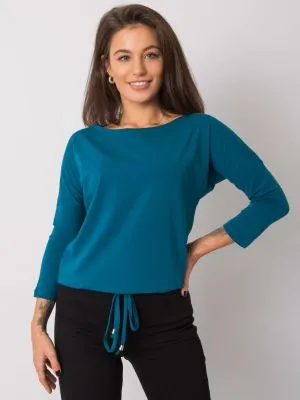 Bluza dama basic verde - bluze
