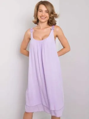 Rochie de zi casual violet - rochii de zi
