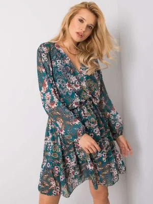 Rochie de zi casual verde - rochii de zi