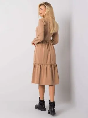 Rochie de zi bej - rochii de zi