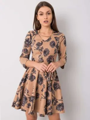 Rochie de zi bej - rochii de zi
