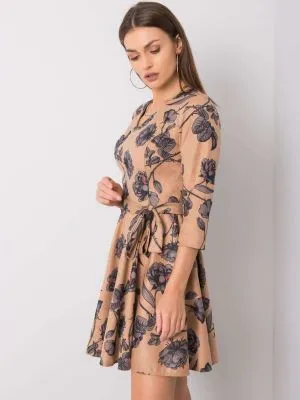 Rochie de zi bej - rochii de zi
